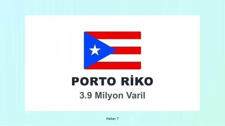 <p><span style="color:inherit"><strong><span style="color:rgb(178, 34, 34)">PORTO RİKO&nbsp;&nbsp;</span>|&nbsp; Karayip &uuml;lkesi</strong></span></p>

<p>&nbsp;</p>
