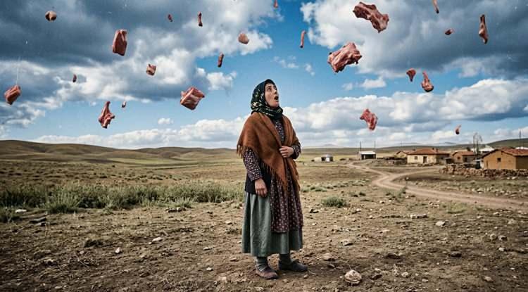 Bilim d&uuml;nyasını şoke eden olay: G&ouml;ky&uuml;z&uuml;nden bir anda kilolarca etin yağdığı o g&uuml;n!