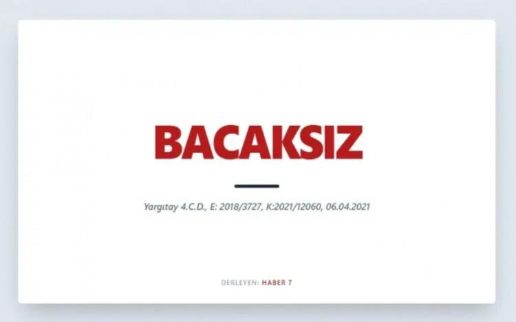 <p><span style="color:#B22222"><strong>BACAKSIZ</strong></span></p>
