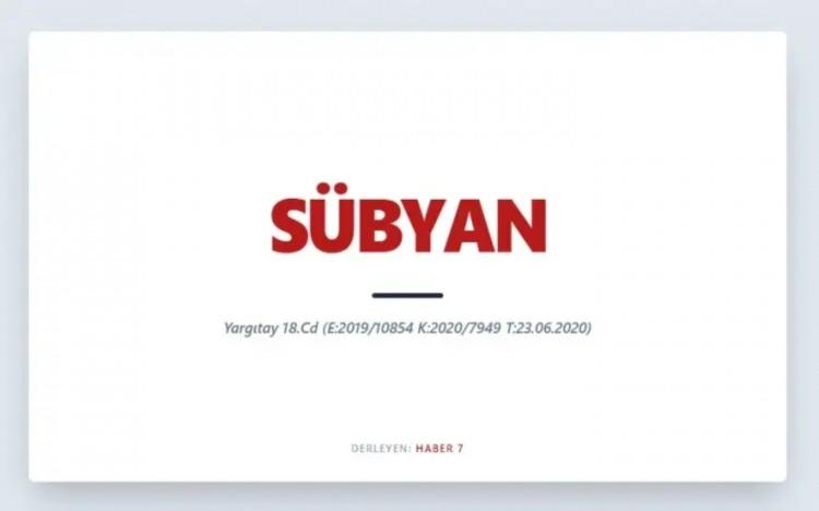 <p><span style="color:#B22222"><strong>S&Uuml;BYAN&nbsp;</strong></span></p>
