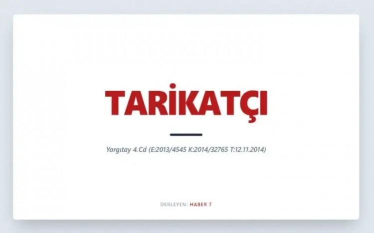 <p><span style="color:#B22222"><strong>TARİKAT&Ccedil;I&nbsp;</strong></span></p>
