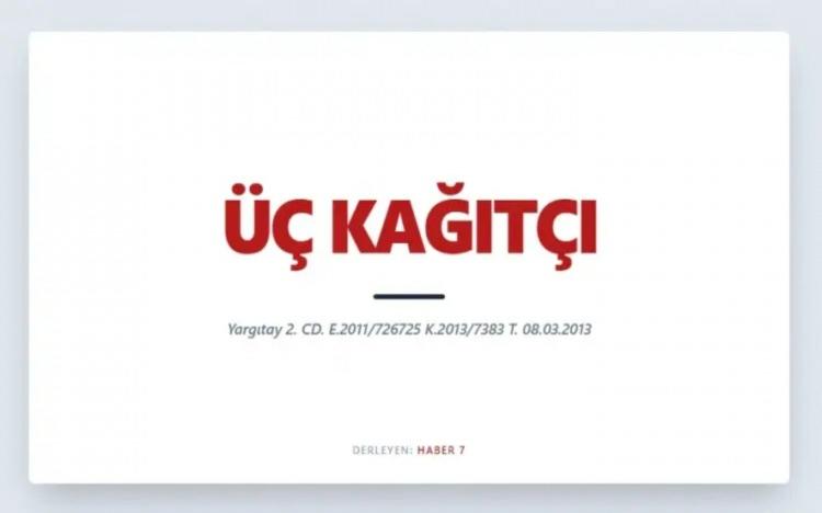 <p><span style="color:#B22222"><strong>&Uuml;&Ccedil; KAĞIT&Ccedil;I&nbsp;</strong></span></p>
