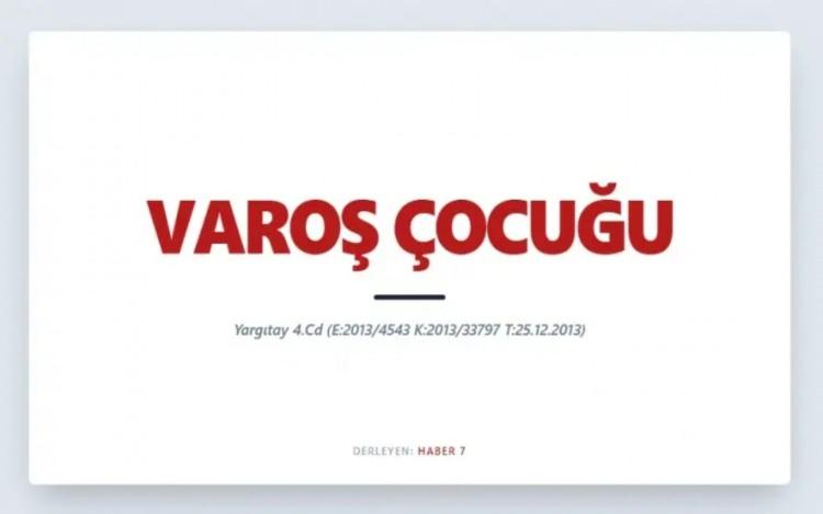 <p><span style="color:#B22222"><strong>VAROŞ &Ccedil;OCUĞU&nbsp;</strong></span></p>
