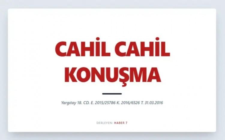 <p><span style="color:#B22222"><strong>CAHİL CAHİL KONUŞMA&nbsp;</strong></span></p>
