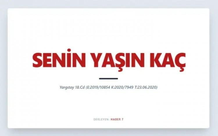 <p><span style="color:#B22222"><strong>SENİN YAŞIN KA&Ccedil;&nbsp;</strong></span></p>
