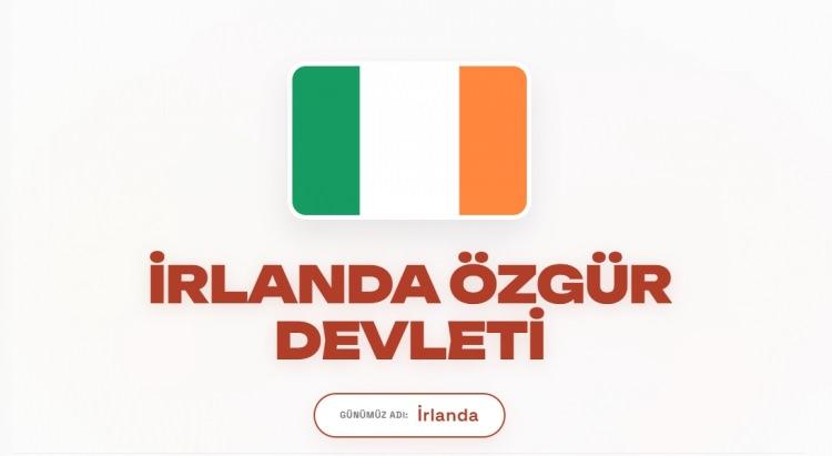 <p><span style="color:#B22222"><strong>İRLANDA</strong></span></p>
