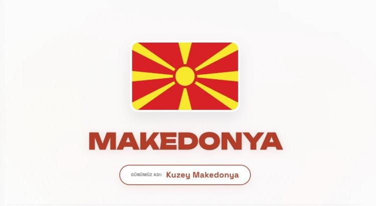 <p><span style="color:#B22222"><strong>KUZEY MAKEDONYA</strong></span></p>
