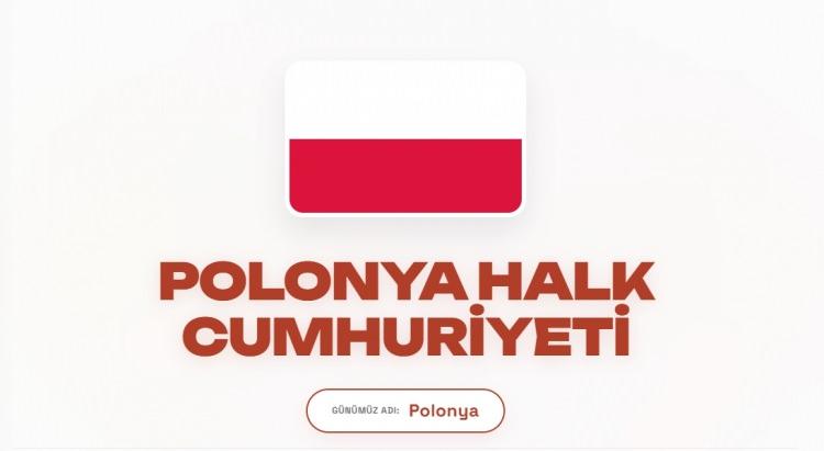 <p><span style="color:#B22222"><strong>POLONYA</strong></span></p>
