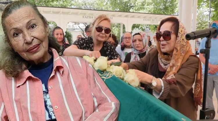 Yeşil&ccedil;am efsanesi T&uuml;rkan Şoray, Panter Emel'in cenazesinde ortaya &ccedil;ıktı! Son hali herkesi &uuml;zd&uuml;
