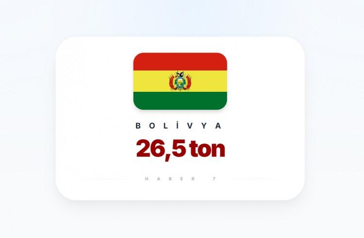 <p><span style="color:#B22222"><strong>31)&nbsp; BOLİVYA</strong></span></p>
