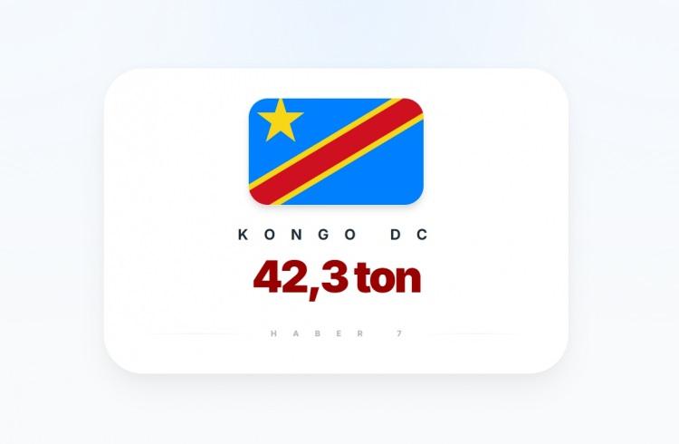 <p><span style="color:#B22222"><strong>23)&nbsp; KONGO D.C</strong></span></p>
