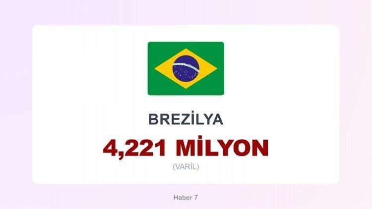 <p><span style="color:#B22222"><strong>8)  BREZİLYA</strong></span></p>
