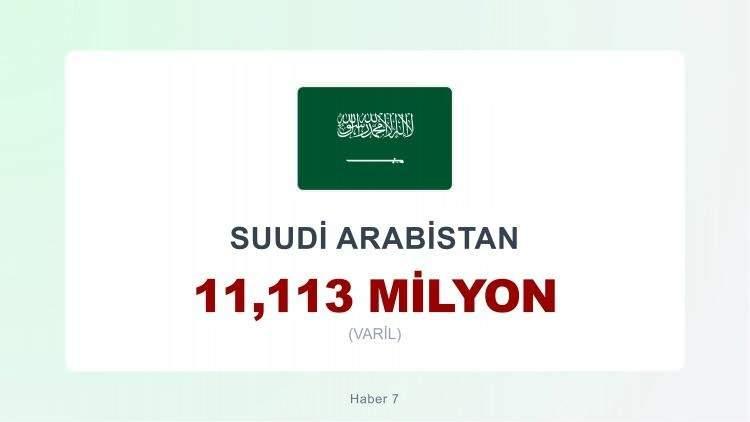 <p><span style="color:#B22222"><strong>2)  SUUDİ ARABİSTAN</strong></span></p>
