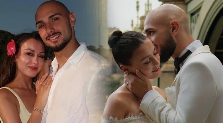 <p><span style="color:#B22222"><em><strong>Galatasaray forması giyen &uuml;nl&uuml; futbolcu Ahmet Kutucu ve influencer Asena Atalar d&uuml;nyaevine girdi. &Ccedil;ift nikah t&ouml;reni sonrası paylaştığı fotoğraflarla ilgi topladı.</strong></em></span></p>
