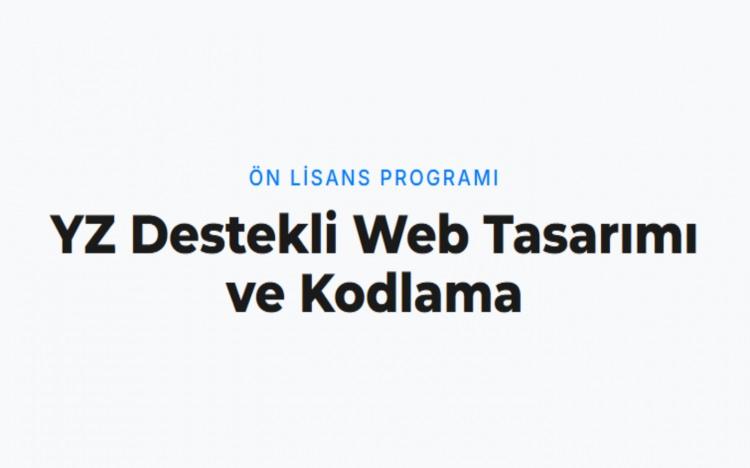 <p><strong>YAPAY ZEKA DESTEKLİ WEB TASARIMI VE KODLAMA</strong></p>

<p>&nbsp;</p>
