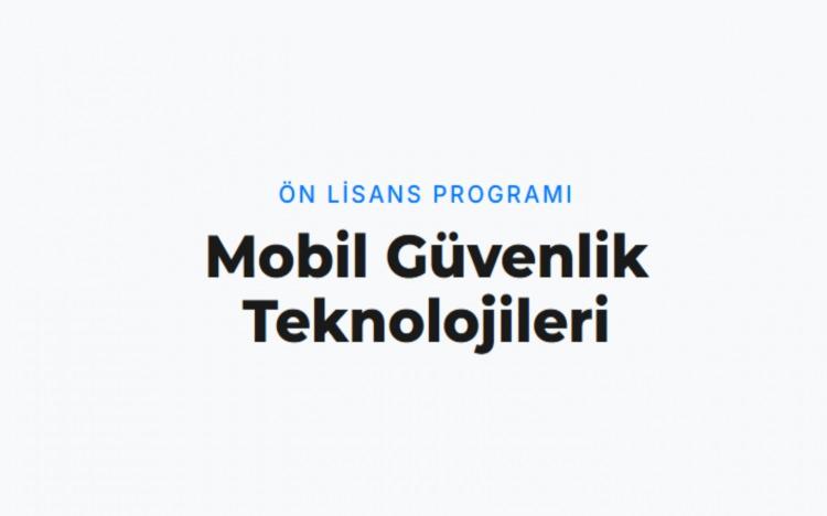 <p><strong>MOBİL G&Uuml;VENLİK TEKNOLOJİLERİ</strong></p>

<p>&nbsp;</p>
