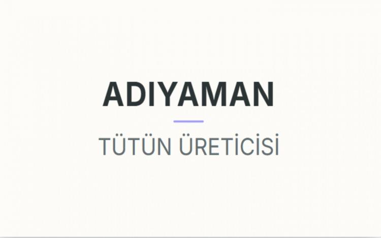 <p><strong>ADIYAMAN&nbsp;</strong></p>
