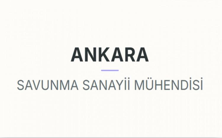 <p><strong>ANKARA</strong></p>
