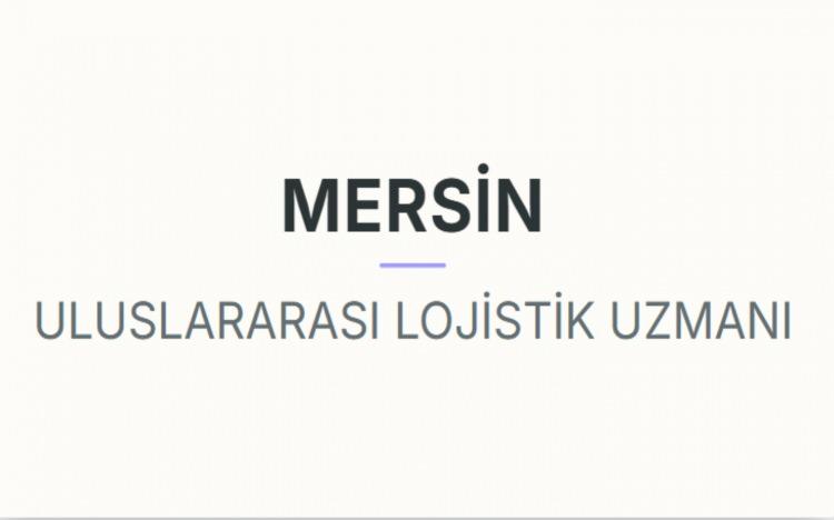 <p><strong>MERSİN&nbsp;</strong></p>
