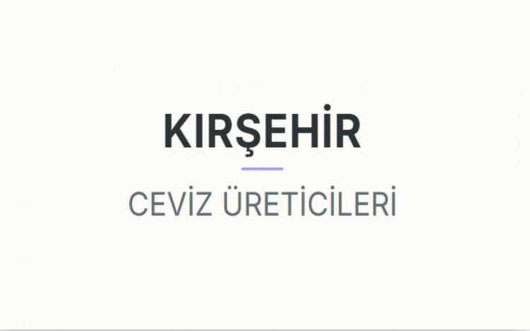<p><strong>KIRŞEHİR</strong></p>
