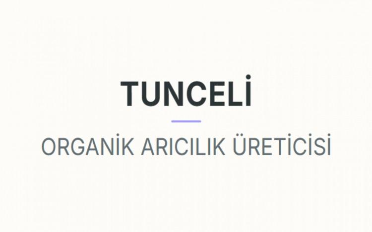 <p><strong>TUNCELİ&nbsp;</strong></p>

