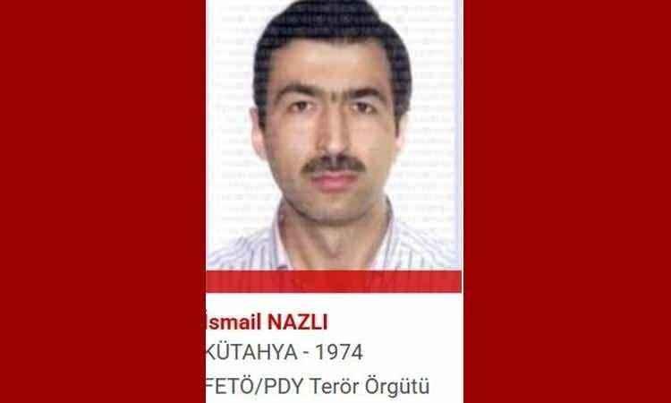 <p><strong><span style="color:#B22222">İSMAİL NAZLI&nbsp; </span>|&nbsp; FET&Ouml; - PDY</strong></p>
