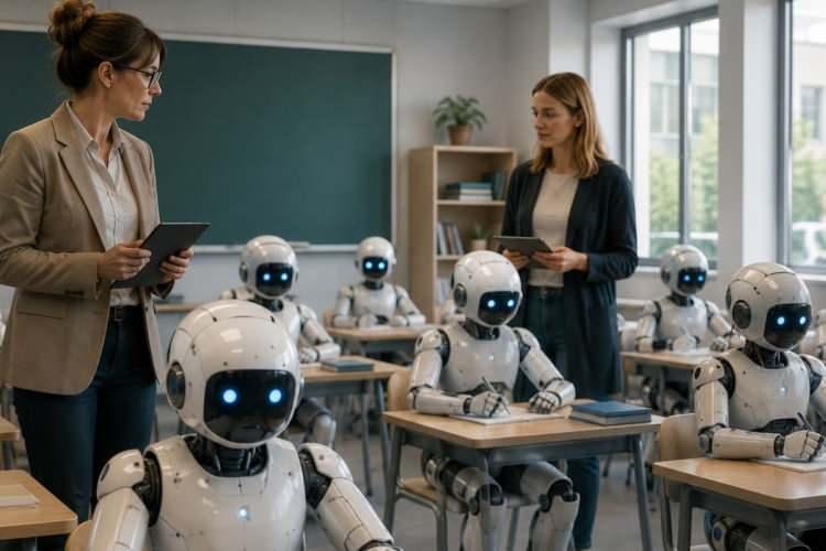 <p>İnsansı robot teknolojileri alanında bir&ccedil;ok firma &ccedil;alışma y&uuml;r&uuml;t&uuml;rken, ABD'nin Teksas eyaletinde, NASA'nın insansı robot projelerine danışmanlık yapan Teksas &Uuml;niversitesi'nden iki akademisyen ile bir girişimcinin kurduğu Apptronik, haziran sonunda y&uuml;zlerce insansı robotun sessizce eğitildiği 8 bin metrekareden fazla b&uuml;y&uuml;kl&uuml;ğe sahip "robot okulu" olarak da nitelendirilen Robot Park'ın a&ccedil;ılışını yaptı.</p>
