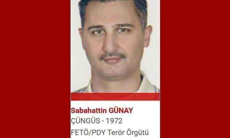 <p><strong><span style="color:#B22222">SABAHATTİN G&Uuml;NAY&nbsp;</span> |&nbsp; FET&Ouml; - PDY</strong></p>
