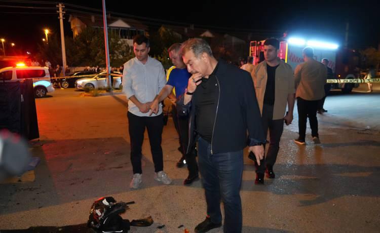 <p>B&uuml;y&uuml;k &ccedil;apta maddi hasar oluşan ara&ccedil;lar da otoparka &ccedil;ekildi.&nbsp;</p>

<p>&nbsp;</p>

<p>İl Emniyet M&uuml;d&uuml;r&uuml; Mustafa Işık ve İl Jandarma Komutan Yardımcısı Albay Mehmet Diki de kaza yerine gelerek ekiplerden bilgi aldı.</p>
