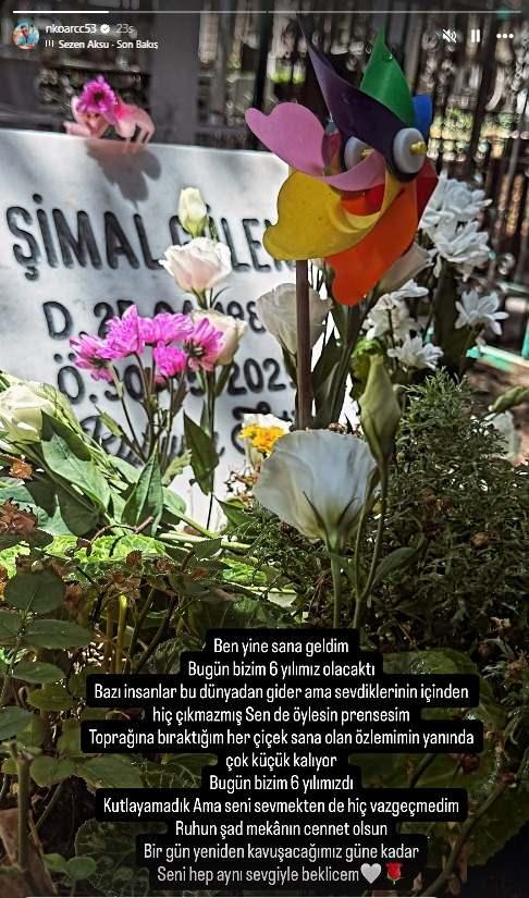 <p>Merhum şarkıcının kabrini ziyaret eden Arıcı, mezar başında &ccedil;ekilen fotoğrafını duygusal bir mesajla paylaşarak takip&ccedil;ilerini h&uuml;z&uuml;nlendirdi.</p>

<p>&nbsp;</p>

