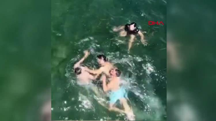 <p>Tam bu sırada aynı b&ouml;lgede hobi ama&ccedil;lı dron u&ccedil;uran <strong>İlker Ceylan,</strong> durumun vehametini havadan fark etti.</p>

<p>&nbsp;</p>
