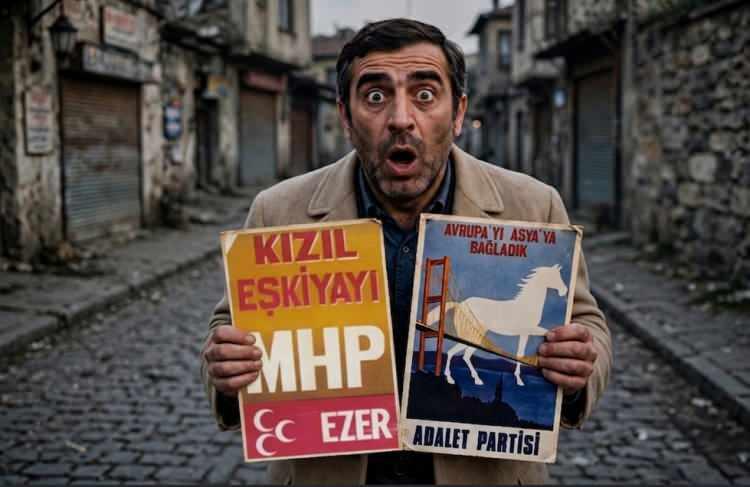 <p><span style="color:#B22222"><strong>İŞTE PARTİLERİN EN ESKİ SE&Ccedil;İM AFİŞLERİ!</strong></span></p>
