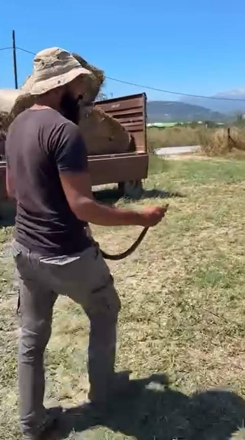 <p>O anlar cep telefonu kamerasına yansıdı.</p>
