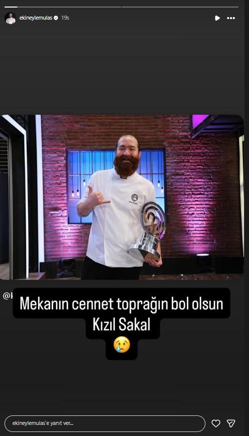 <p><span style="color:#B22222"><strong>EKİN EYLEM ULAŞ</strong></span></p>

<p><span style="color:#800080"><em><strong>"Mekanın cennet, toprağın bol olsun Kızıl Sakal."</strong></em></span></p>
