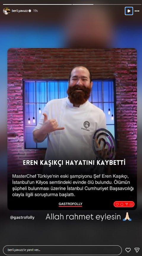 <p><span style="color:#B22222"><strong>BERİL YAVUZ</strong></span></p>

<p><span style="color:#800080"><em><strong>"Allah rahmet eylesin."</strong></em></span></p>
