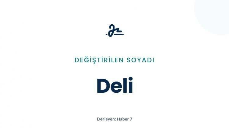 <p><strong>6)&nbsp; DELİ</strong></p>
