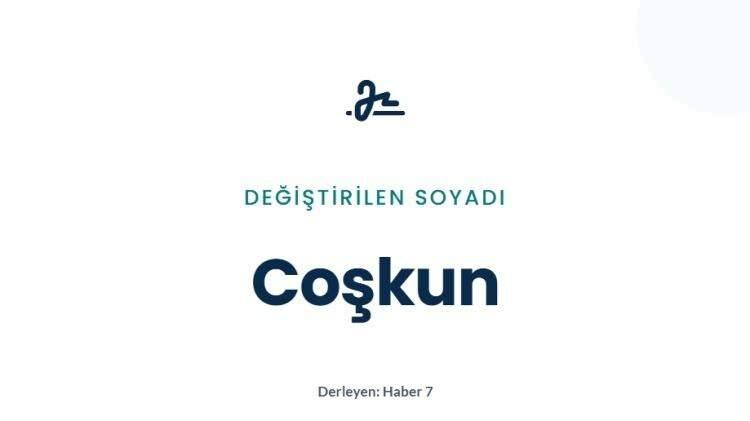 <p><strong>4)&nbsp; COŞKUN</strong></p>
