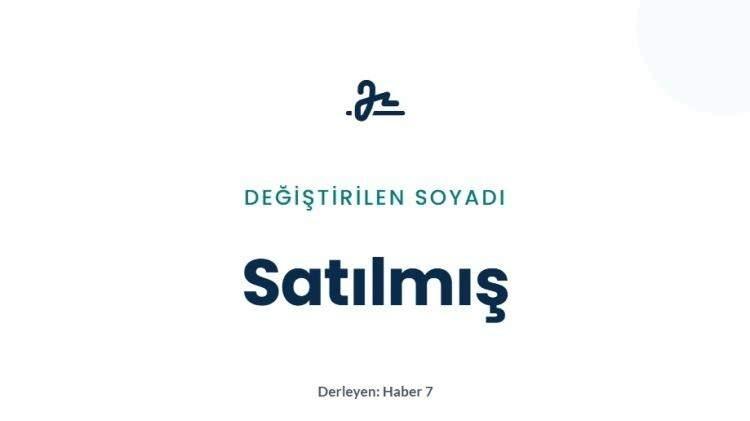 <p><strong>3)&nbsp; SATILMIŞ</strong></p>
