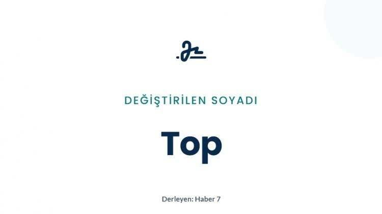 <p><strong>1)&nbsp; TOP</strong></p>

<p>&nbsp;</p>

<p>T&uuml;rkiye'de uzmanlar tarafından yapılan a&ccedil;ıklamalara g&ouml;re, bireylerin soyadı değişikliği taleplerinin temelinde &ccedil;eşitli kişisel ve sosyal etkenler bulunuyor.</p>
