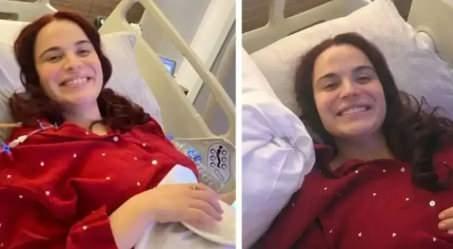 <p>Ameliyat sonrası kontrolleri devam eden oyuncu hastanedeki karesini <em><strong>"Bir n&uuml;kleer tıp b&ouml;l&uuml;m&uuml;ne gelmediğim kalmıştı"</strong></em> notuyla paylaştı.</p>
