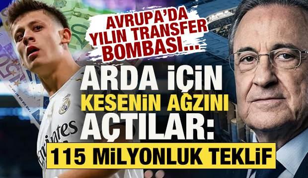 <p>Fransa Ligue 1 ekiplerinden PSG'nin Real Madrid forması giyen milli futbolcu Arda G&uuml;ler i&ccedil;in dev bir bonservis bedeli &ouml;nerdiği ileri s&uuml;r&uuml;ld&uuml;.</p>
