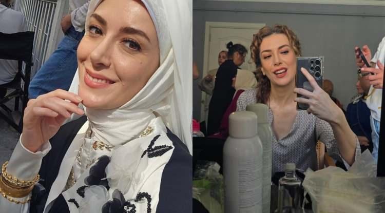 Bahar dizisinin &Ccedil;ağla'sını hi&ccedil; b&ouml;yle g&ouml;rmediniz! Elit Anda&ccedil; &Ccedil;am tesett&uuml;rl&uuml; halini paylaştı