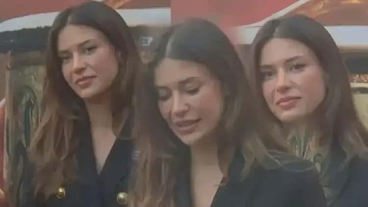 <p><strong>Duygusal anlar yaşayan oyuncunun konuşmakta zorlandığı ve g&ouml;zyaşlarını tutabilmek i&ccedil;in kendisini sıktığı g&ouml;r&uuml;ld&uuml;.</strong></p>

