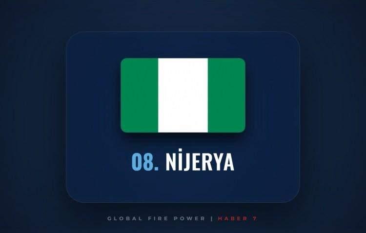 <p><span style="color:#B22222"><strong>8)&nbsp; NİJERYA</strong></span></p>
