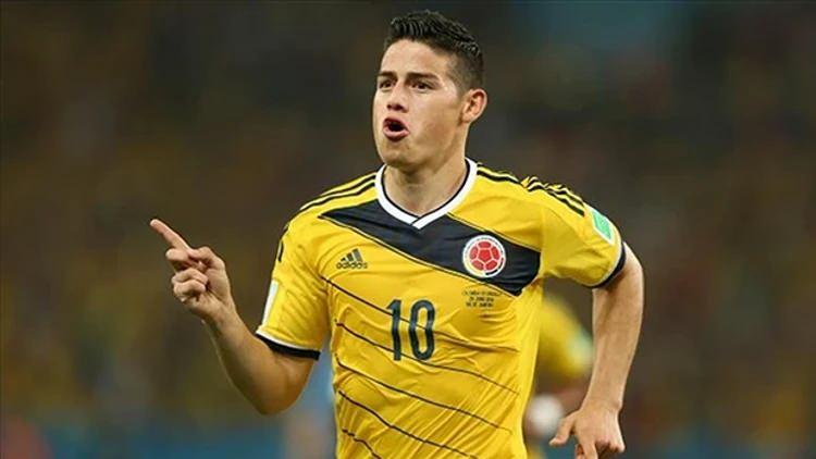 <p>8- James Rodriguez | 100 milyon takip&ccedil;i</p>
