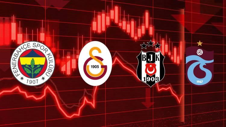 <p>Borsa İstanbul'da işlem g&ouml;ren d&ouml;rt kul&uuml;b&uuml;n Kamuyu Aydınlatma Platformuna (KAP) bildirdiği Mayıs 2025-Mayıs 2026 d&ouml;nemine ait finansal durum raporlarından derlenen verilere g&ouml;re, kul&uuml;plerin toplam borcu 31 Mayıs itibarıyla 85 milyar liraya &ccedil;ıktı.</p>
