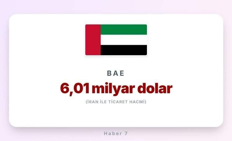 <p><span style="color:#B22222"><strong>3)&nbsp; BİRLEŞİK ARAP EMİRLİĞİ&nbsp;</strong></span><strong> |&nbsp; TİCARETİ ASKIYA ALDI</strong></p>
