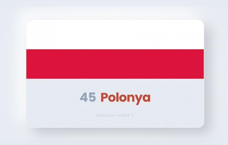 <p><span style="color:#B22222"><strong>45)&nbsp; POLONYA</strong></span></p>
