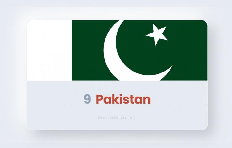<p><span style="color:#B22222"><strong>9)&nbsp; PAKİSTAN</strong></span></p>
