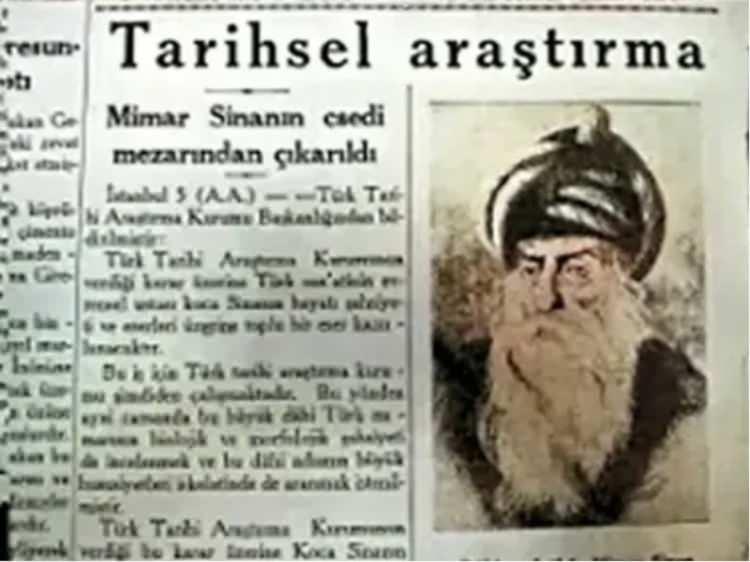 <p>Mimar Sinan&rsquo;ın mezarındaki fethi kabir işlemi, adli bir nedenle savcılık talebiyle değil, antropolojik inceleme amacıyla T&uuml;rk Tarihi Cemiyeti&rsquo;nin talebiyle yapıldı.</p>
